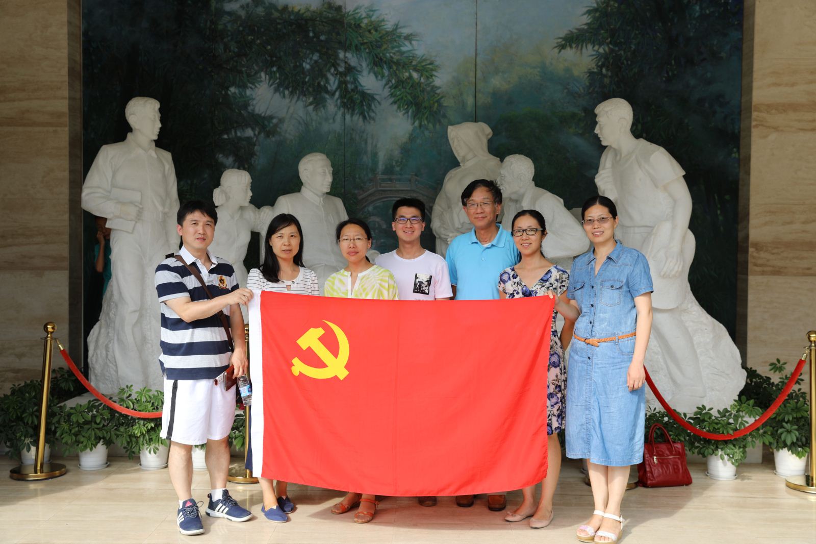 学习陈云五种精神，争做“两学一做”先锋 ——计算机科学与304am永利集团师生党员赴陈云纪念馆参观学习